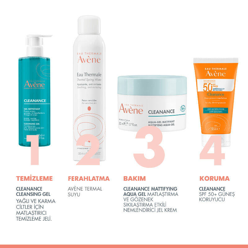Avene Cleanance Aqua Gel Matifiant 50 ml - 7