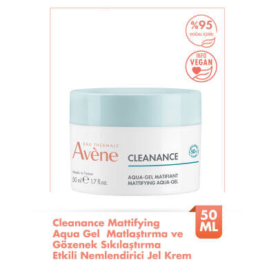 Avene Cleanance Aqua Gel Matifiant 50 ml - 2