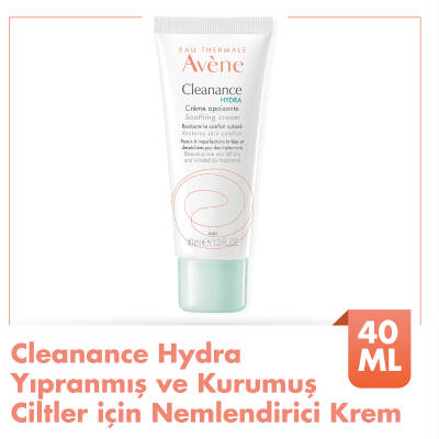 Avene Cleanance Hydra Yıpranmış ve Kurumuş Ciltler için Nemlendirici Krem 40 ml - 2