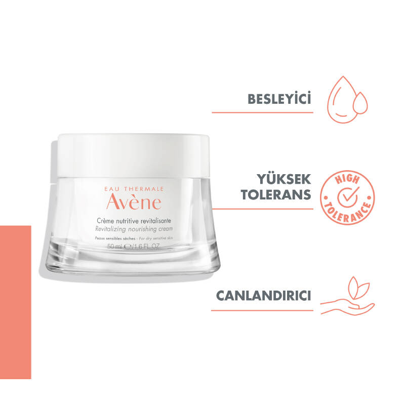 Avene Kuru ve Hassas Ciltler için Besleyici ve Canlandırıcı Krem 50 ml - 2