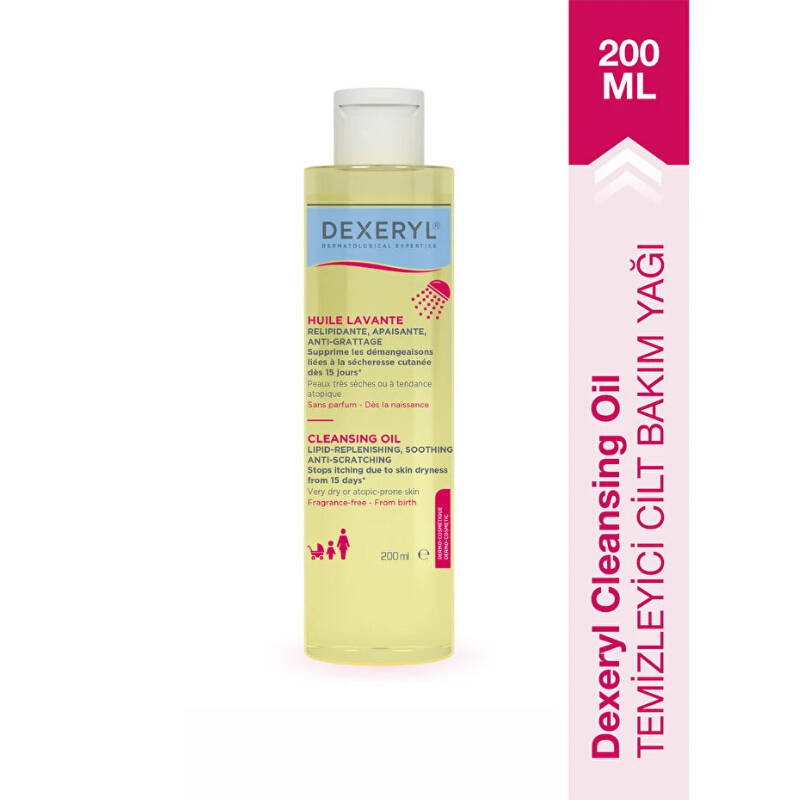 Ducray DEXERLY Cilt Temizleyici Yağ 200 ml - 2
