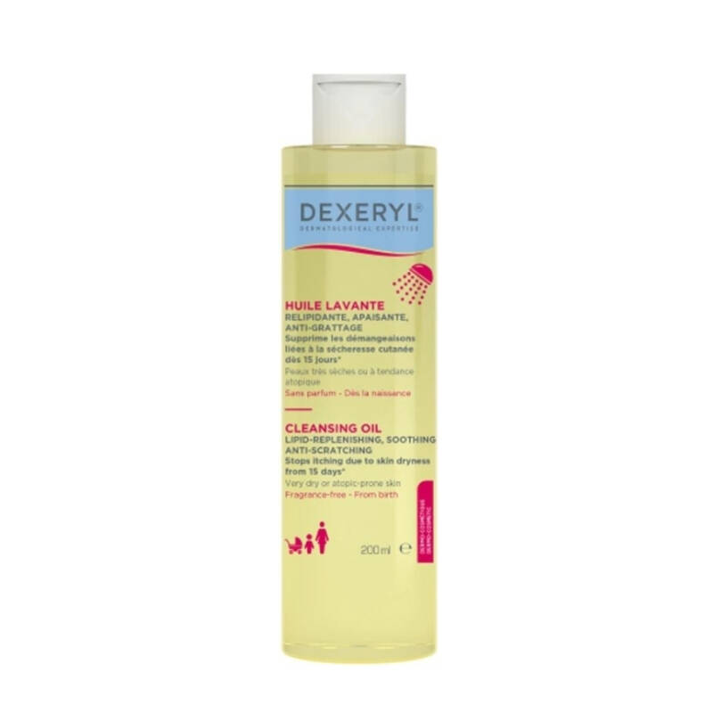 Ducray DEXERLY Cilt Temizleyici Yağ 200 ml - 1