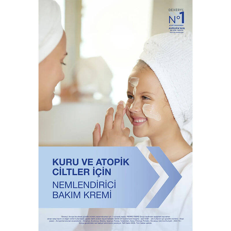Ducray DEXERYL Emollient Cream Çok Kuru ve Atopiye Eğilimli Ciltler İçin Krem 250 gr - 6