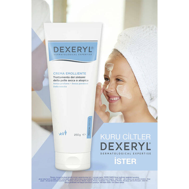 Ducray DEXERYL Emollient Cream Çok Kuru ve Atopiye Eğilimli Ciltler İçin Krem 250 gr - 7