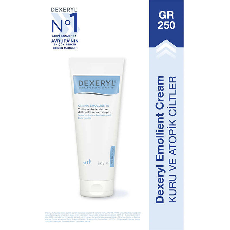 Ducray DEXERYL Emollient Cream Çok Kuru ve Atopiye Eğilimli Ciltler İçin Krem 250 gr - 2