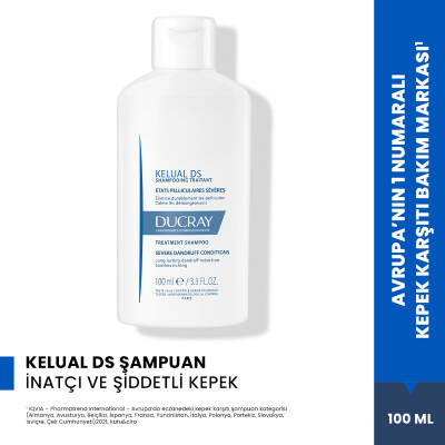 Ducray Kelual DS İnatçı Kepek Karşıtı Şampuan 100 ml - 2