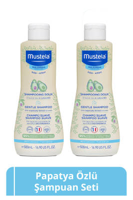 Gentle Shampoo Papatya Özlü Bebek Şampuanı 500 ml 2 ADET - Mustela