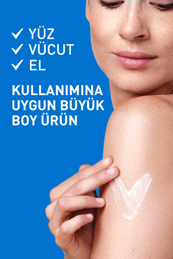 Kuru Ciltler için Seramid & Hyalüronik Asit İçeren Nemlendirici Yüz ve Vücut Kremi 340gr - 8
