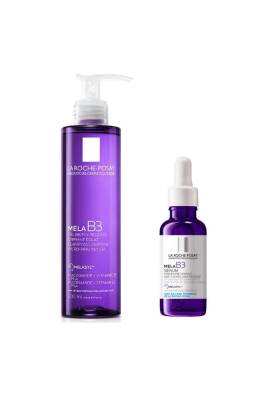 Mela B3 Serum Ve Mela Yüz Temizleme Jeli - La Roche Posay