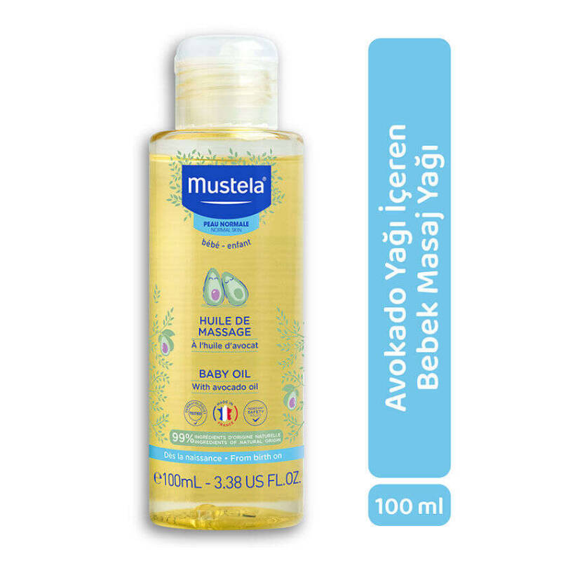 Mustela Bebek Bakım Masaj Yağı 100 ml - 2