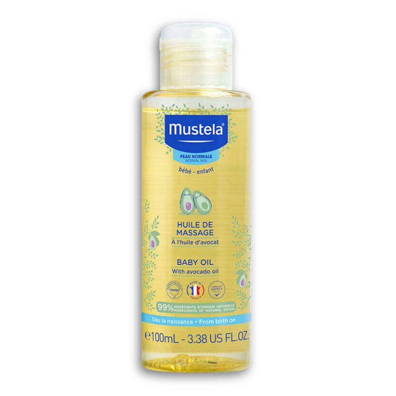 Mustela Bebek Bakım Masaj Yağı 100 ml - 1