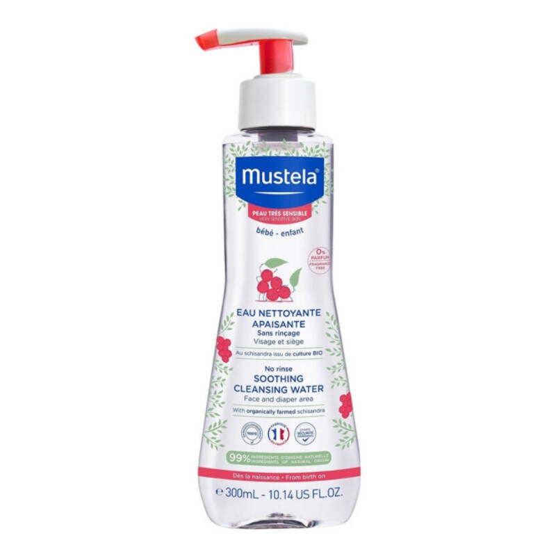 Mustela Çok Hassas Cilter için Durulama Gerektirme Temizleme Suyu 300 ml - 1