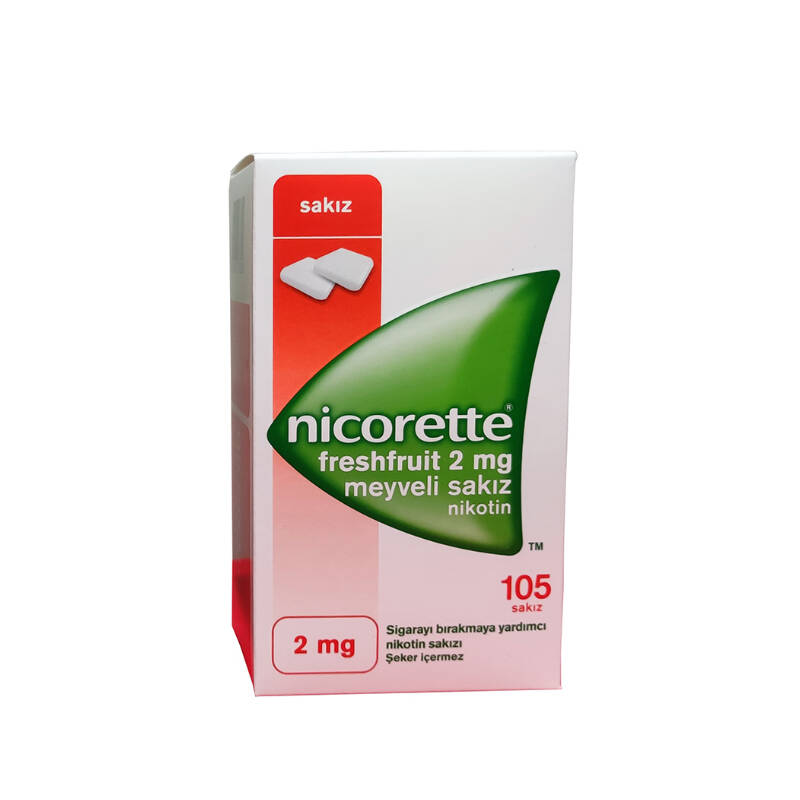 Nicorette Freshfruit 2 mg 105 Adet Meyveli Nikotin Sakızı - 2