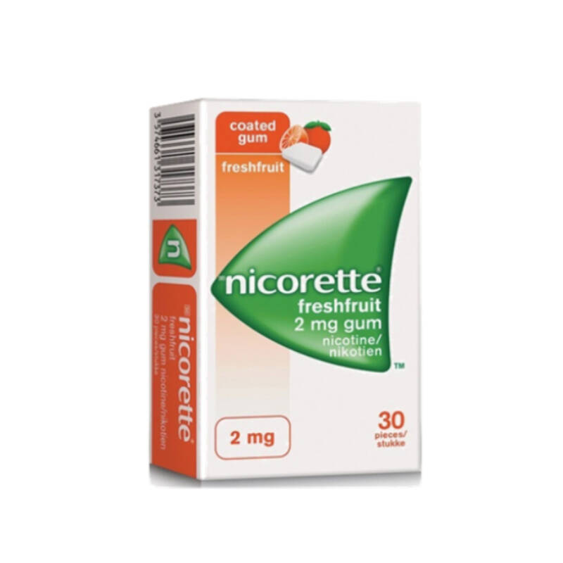 Nicorette Freshfruit 2 mg Meyveli Sakız 30 Adet - 1