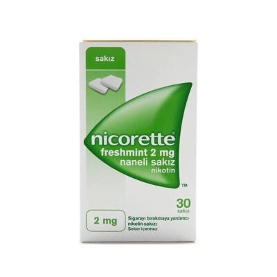 Nicorette Freshmint 2 mg Naneli Sakız 30 Adet - 2