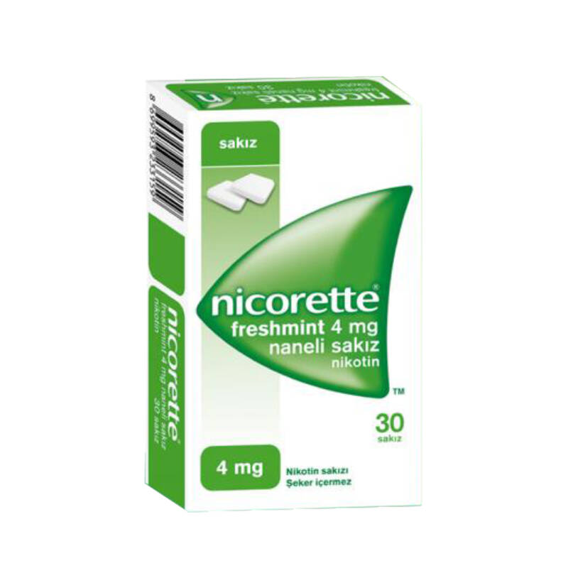 Nicorette Freshmint 4 mg Naneli Sakız 30 Adet - 1