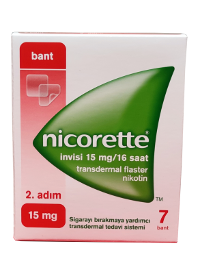 Nicorette Invisi 2. Adım 15 mg Nikotin Bandı - 3