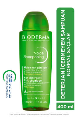 Node Fluid Shampoo Deterjan İçermeyen Saç Bakım Şampuanı 400 ml - Bioderma