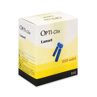 Opti-clix Lanset 31g 100 Adet - Optima