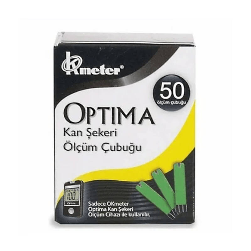 Optima Kan Şeker Ölçüm Stribi 50 Adet - 1
