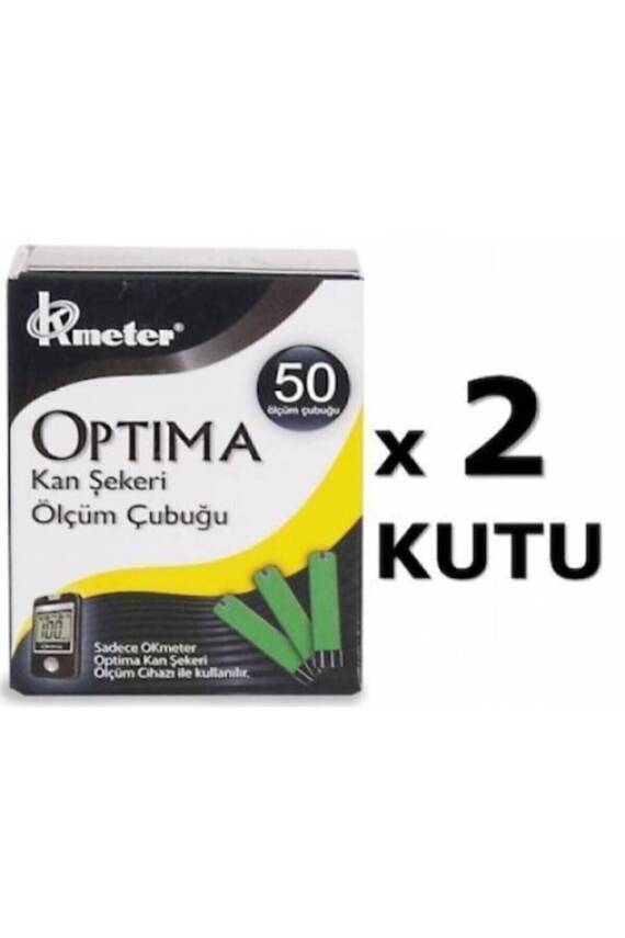 Seker Ölçüm Stribi (ÇUBUĞU) 50li X 2 Kutu - 2