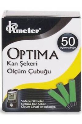 Seker Ölcüm Strip (Stribi) 50 Adet - Optima