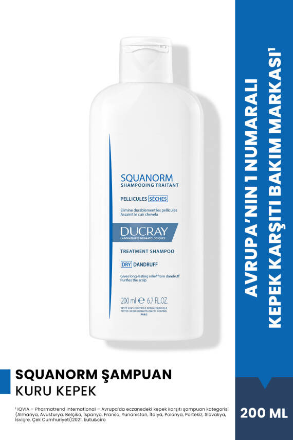 Squanorm Kuru Kepek Karşıtı Şampuan 200 ml - 1