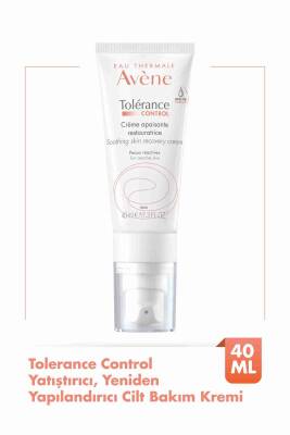 Tolerance Control Yatıştırıcı, Yeniden Yapılandırıcı Cilt Bakım Kremi 40 ml - Avene