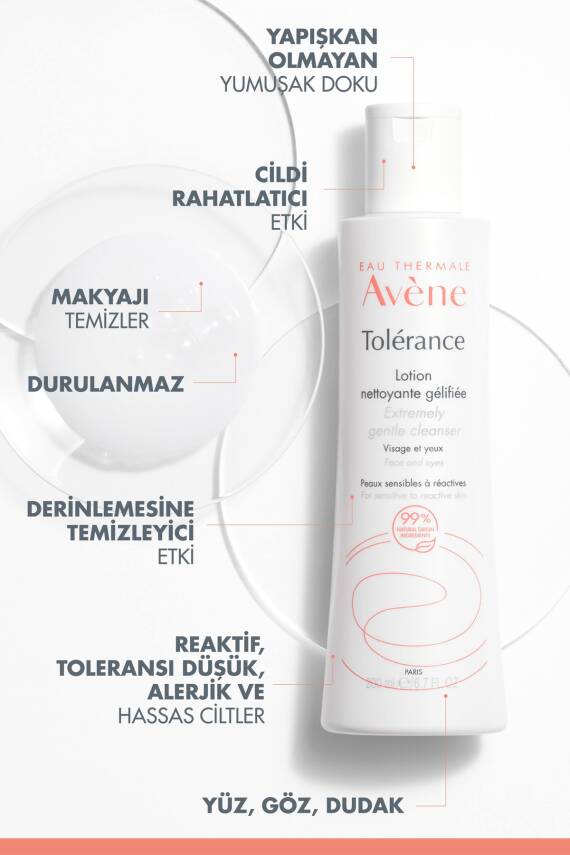 Tolerance Lotion Hassas Ciltler için Yatıştırıcı Temizleme Losyonu 200 ml - 4