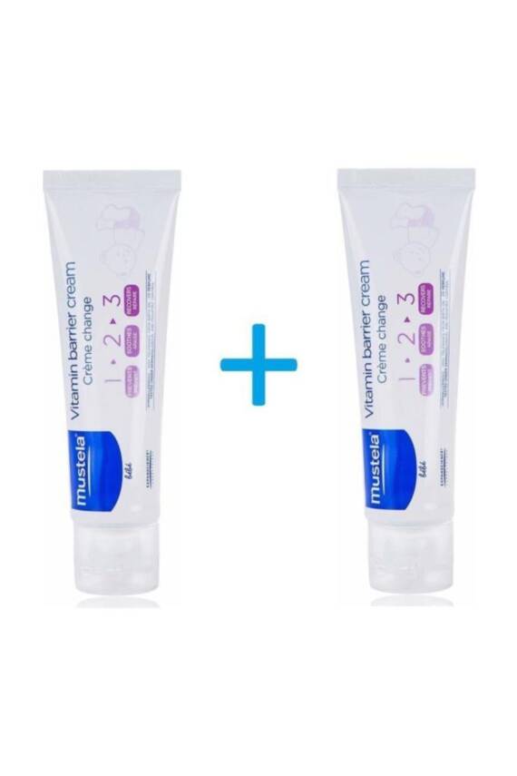 Vitamin Barrier Cream 1.2.3 Pişik Kremi 100 Ml 2 Adet - 1
